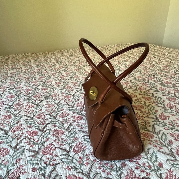Mulberry Brown Leather Shoulder Bag - Picture 4 of 16